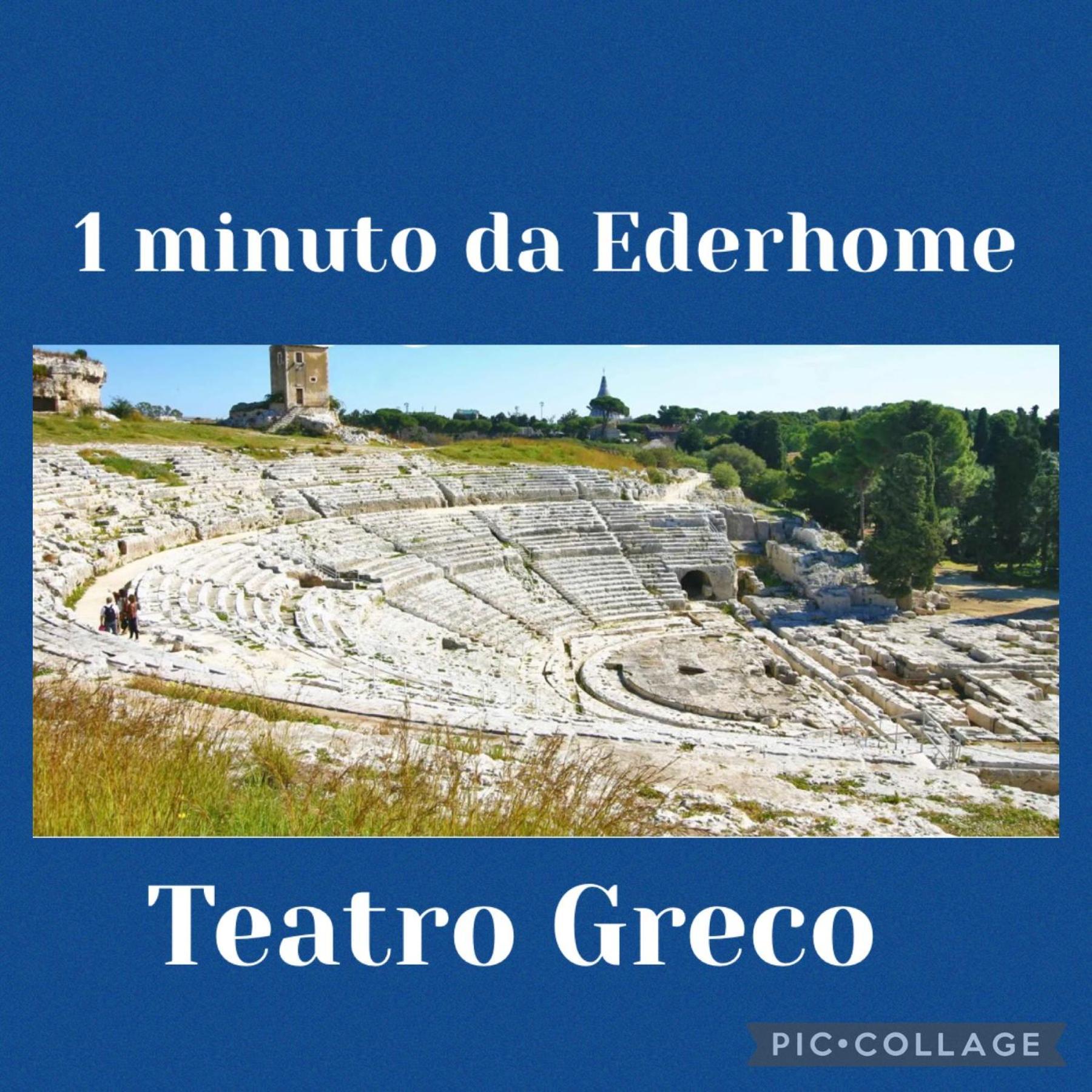 Eder A Un Passo Dal Teatro Greco Acomodação com café da manhã  *